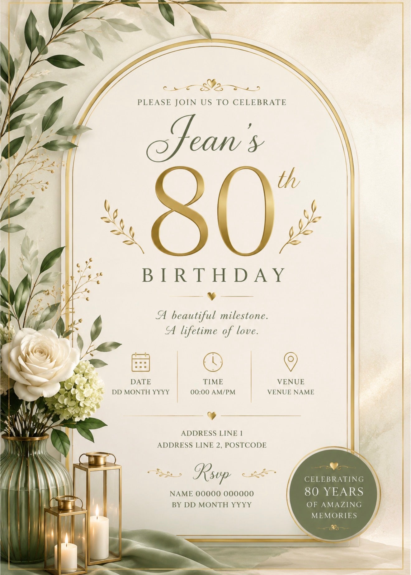 Event Invitation PNG