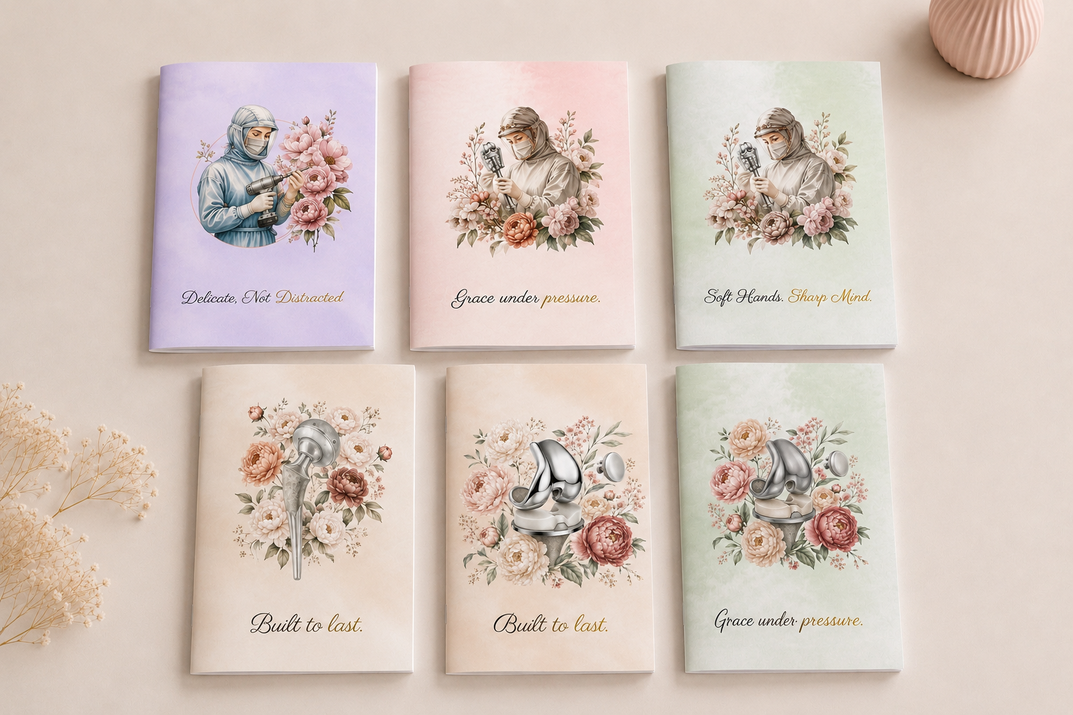 Soft Tissue & Steel Orthopaedic Notebook