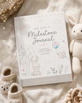 Baby milestone journal printable digital download